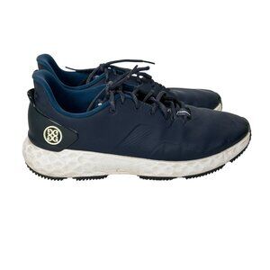 G Fore Shoes Mens 10 Blue MG4+ Waterproof Spikeless Golf Trainers Sneakers